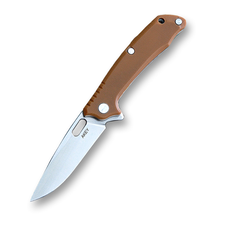 D2 blade desert thumb slot handle hunting knife