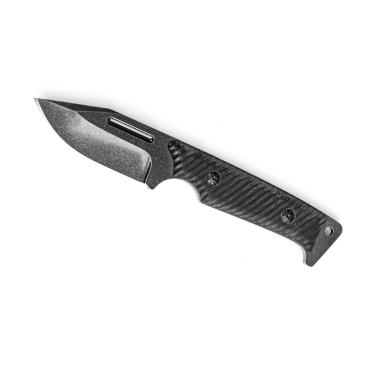 POM handle D2 fixed blade Knife